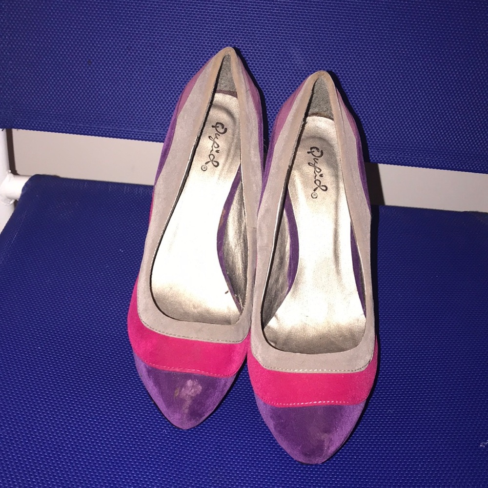 Multi-colored Heels